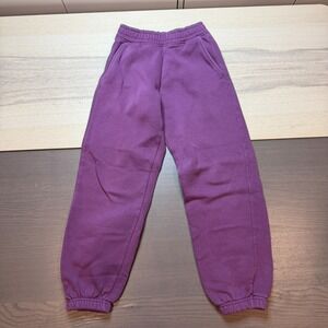Zara Pants Girls 11-12 Purple Plum Sweatpants School